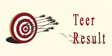 all teer results.